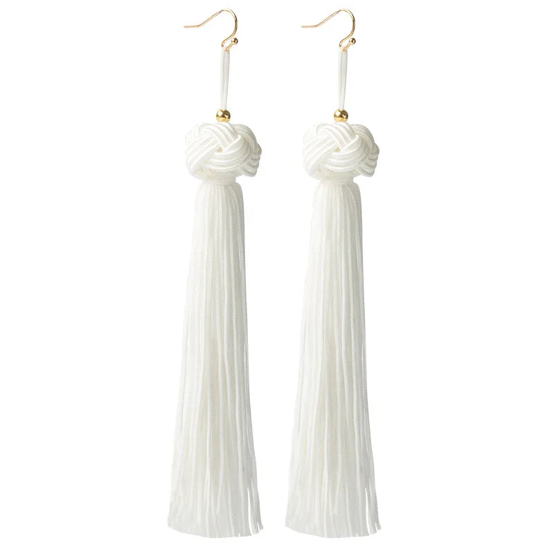 Bohemia Ethnic tassel Drop Earrings For women