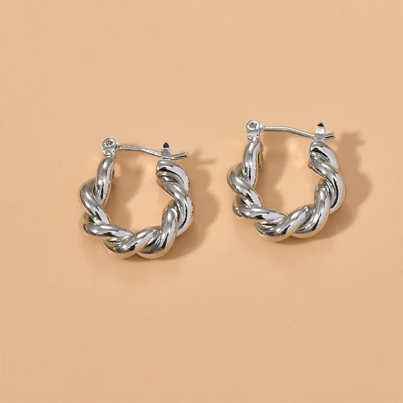 Jewelry Cool Style Hot Sale Big Thick Circle Hoop Earrings