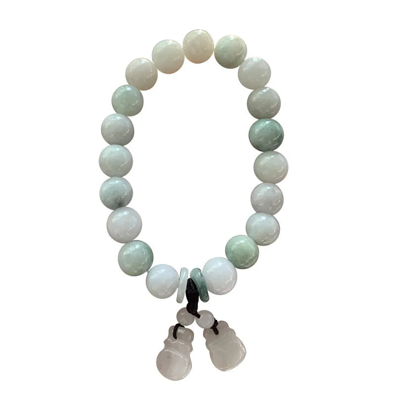 Natural Jadeite Beads Bracelet Fashion