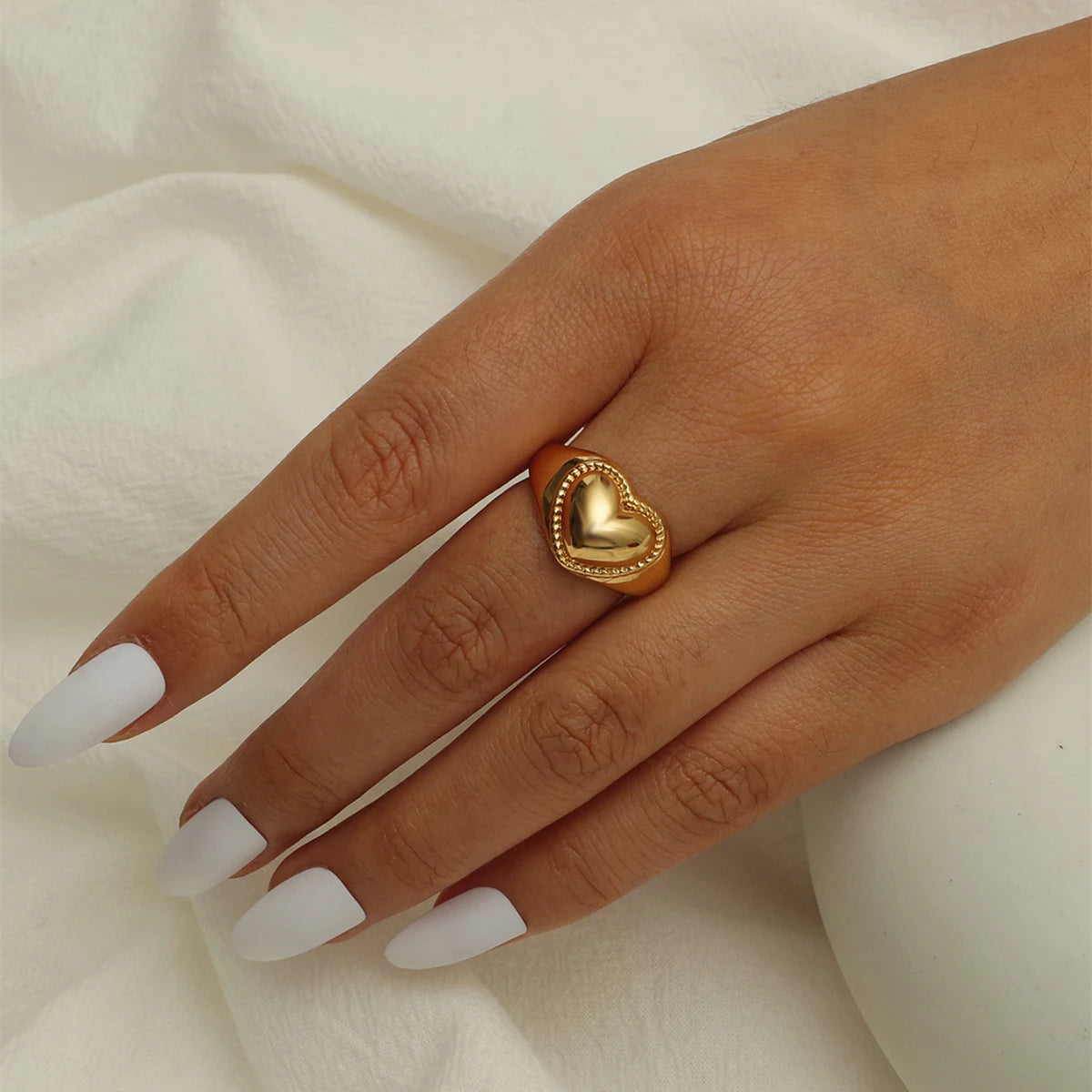 Gold/Silver Color Rings for Women