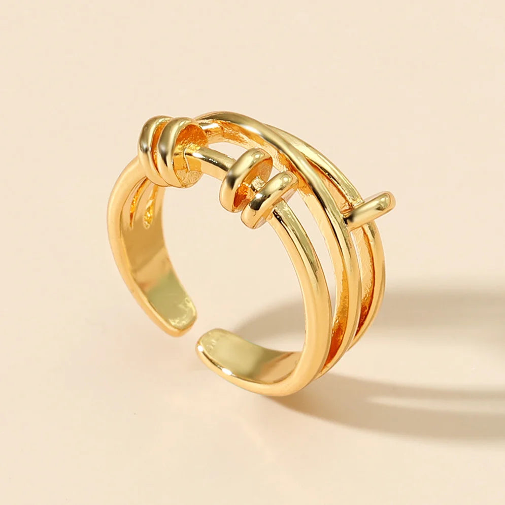 Gold/Silver Color Rings for Women