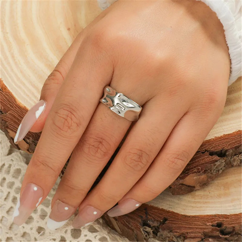 Gold/Silver Color Rings for Women