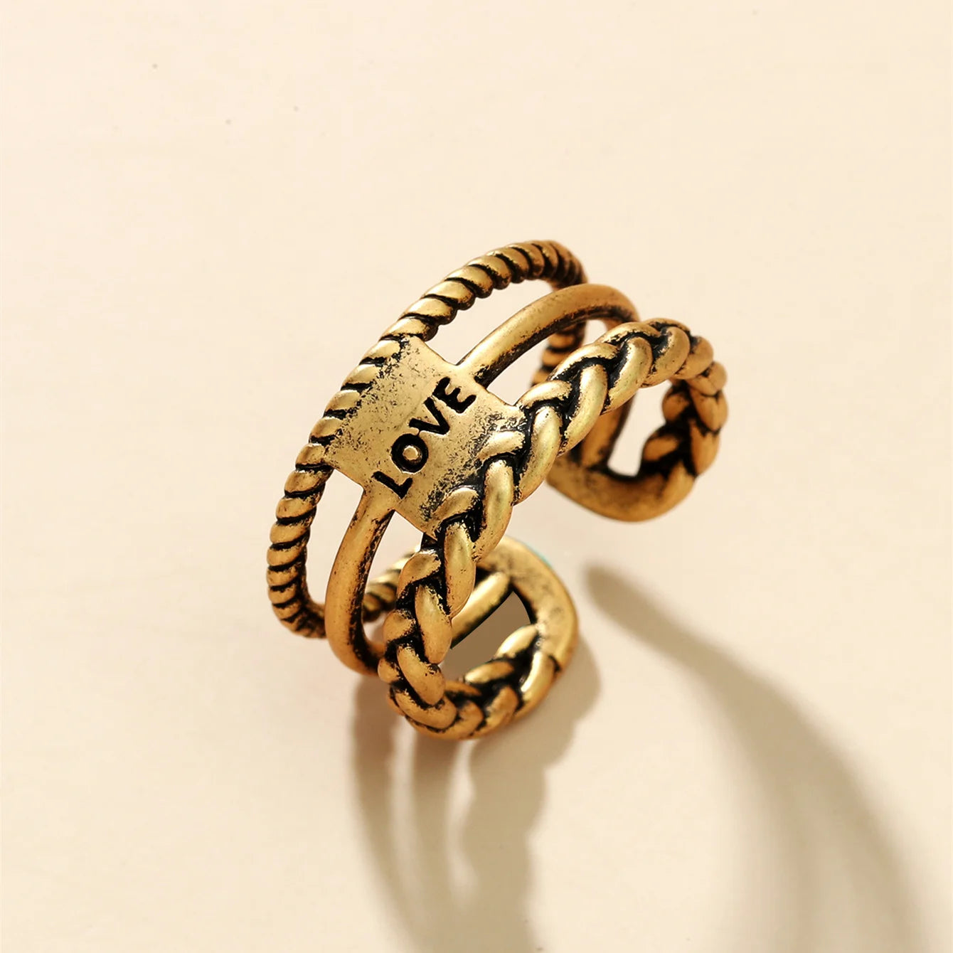 Gold/Silver Color Rings for Women