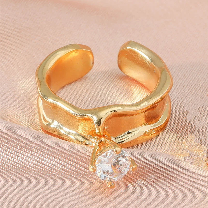 Gold/Silver Color Rings for Women