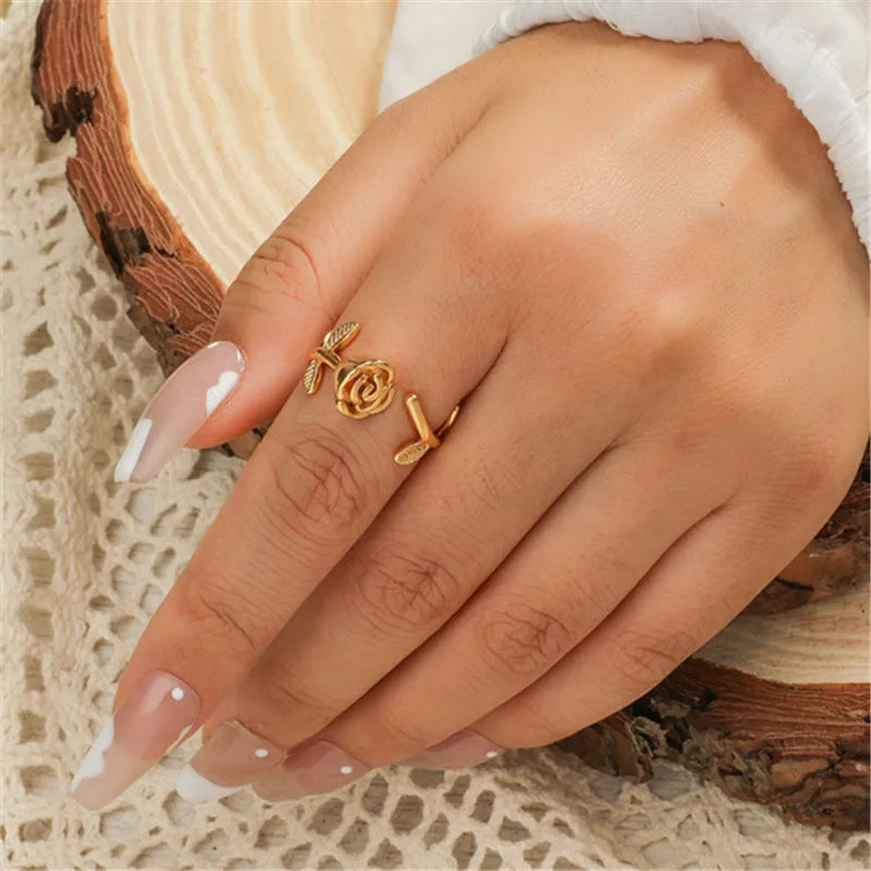 Gold/Silver Color Rings for Women