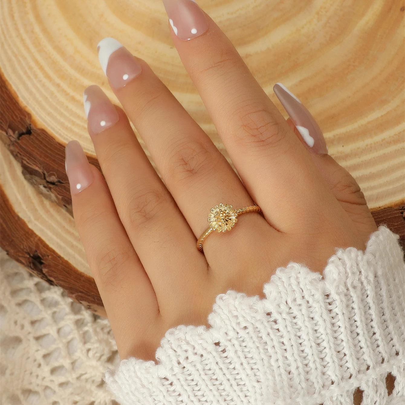 Gold/Silver Color Rings for Women