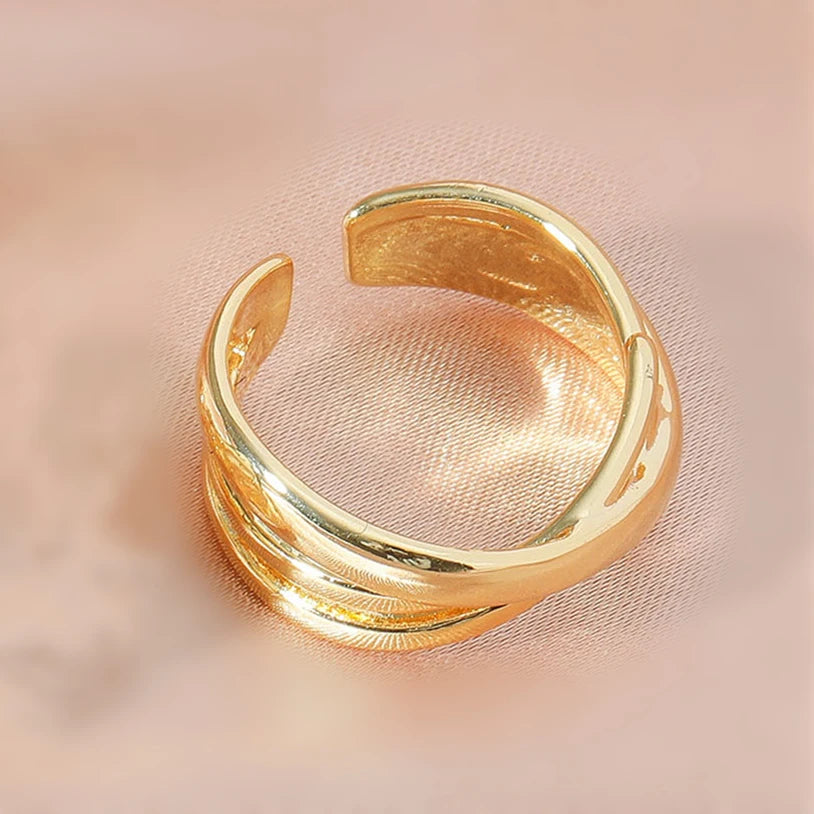 Gold/Silver Color Rings for Women