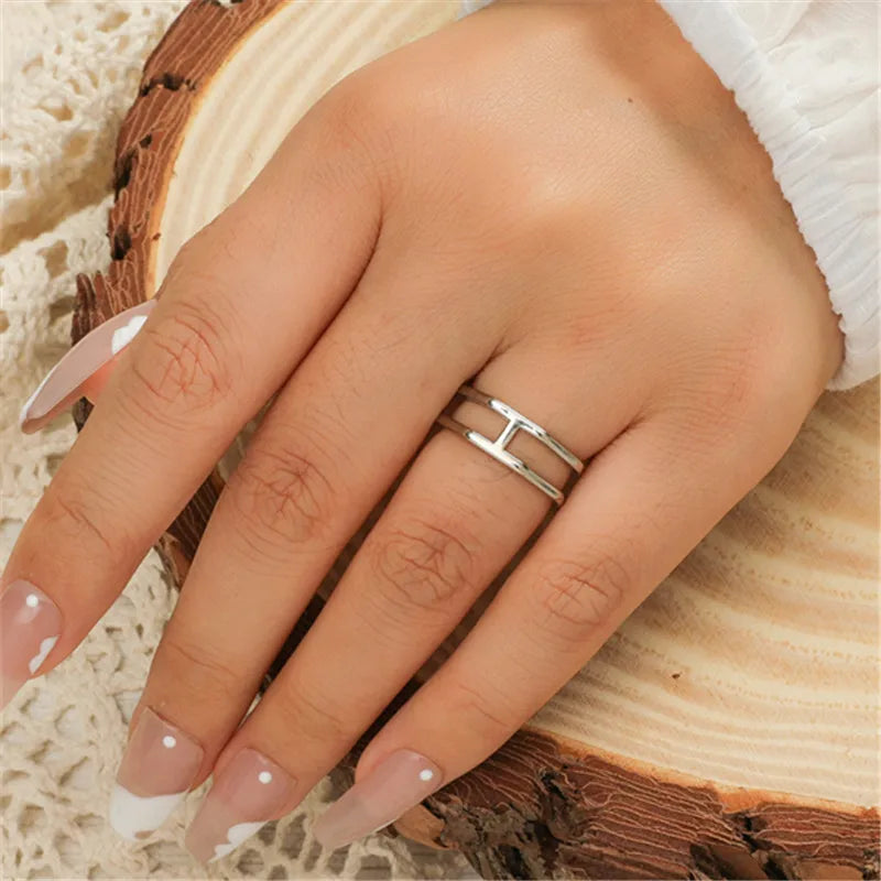 Gold/Silver Color Rings for Women