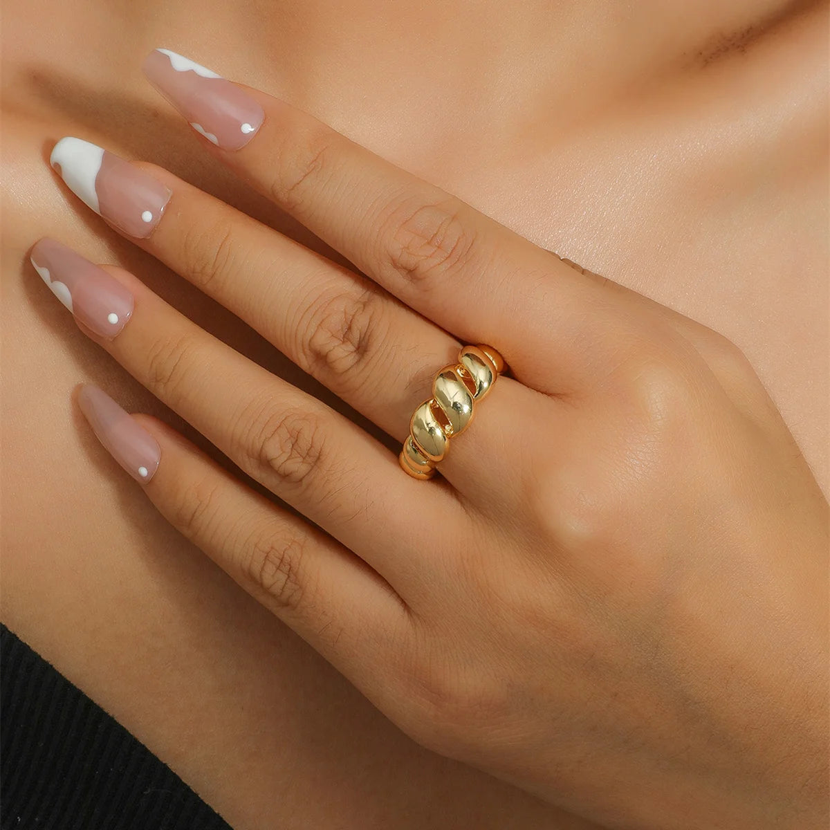 Gold/Silver Color Rings for Women