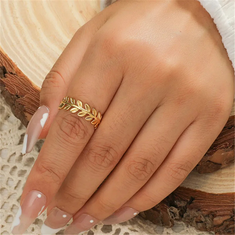 Gold/Silver Color Rings for Women