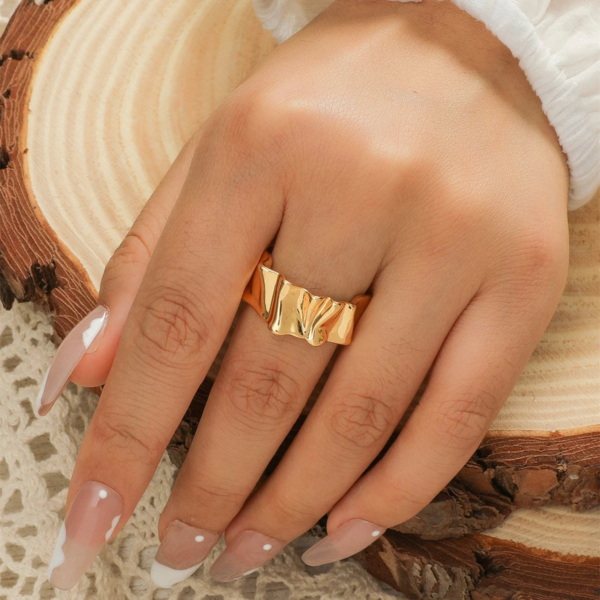 Gold/Silver Color Rings for Women