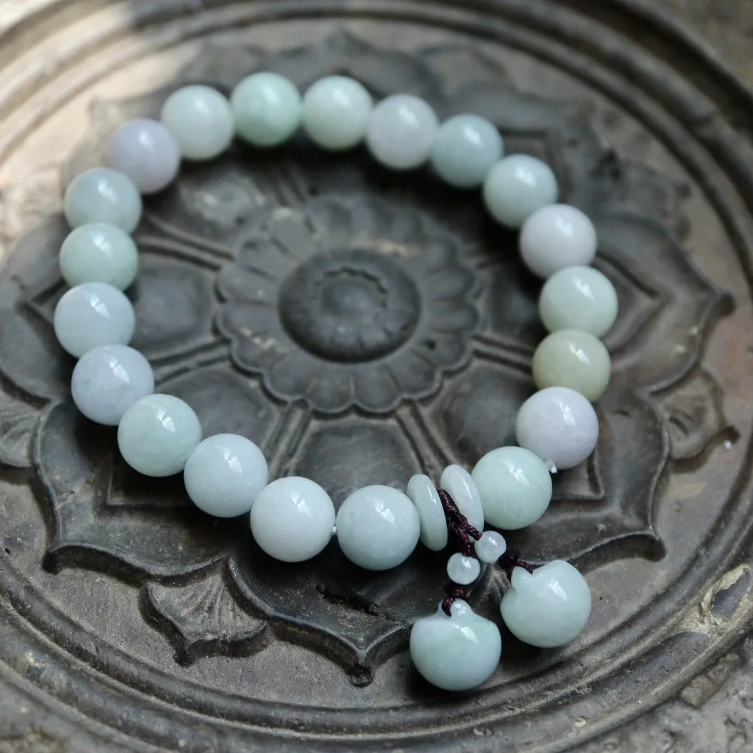 Natural Jadeite Beads Bracelet Fashion