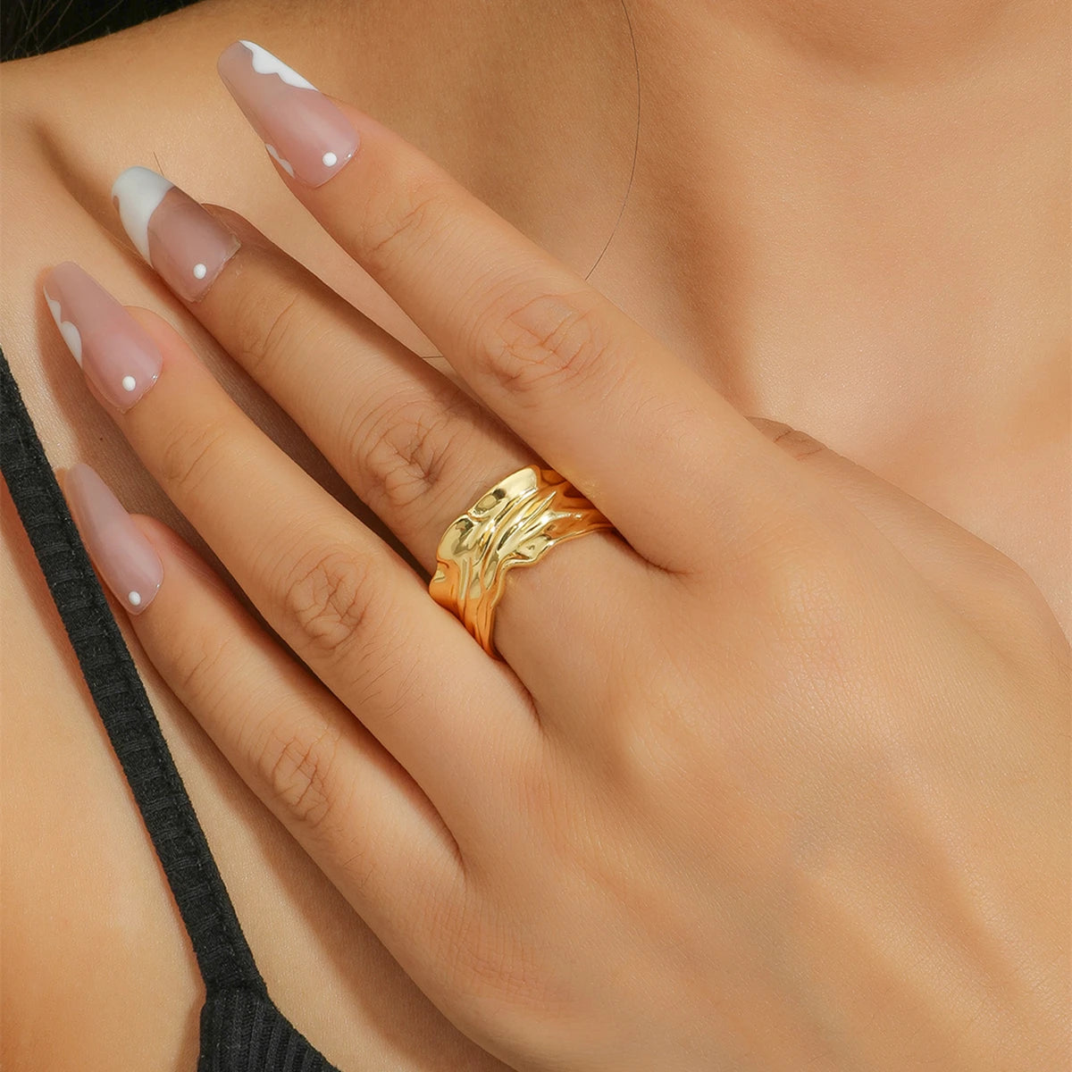 Gold/Silver Color Rings for Women