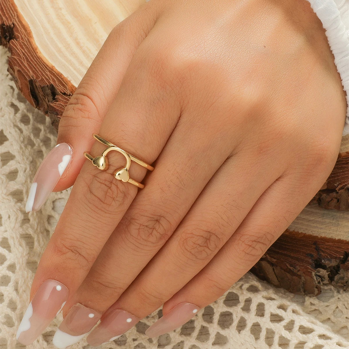 Gold/Silver Color Rings for Women