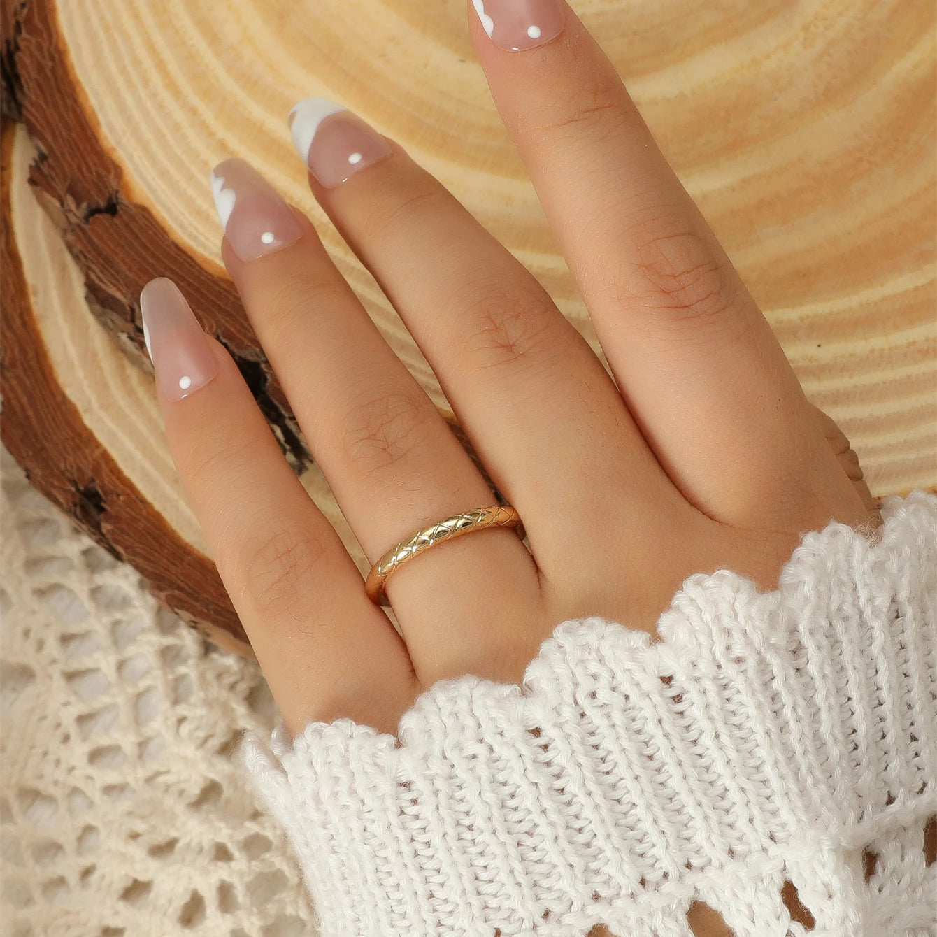 Gold/Silver Color Rings for Women